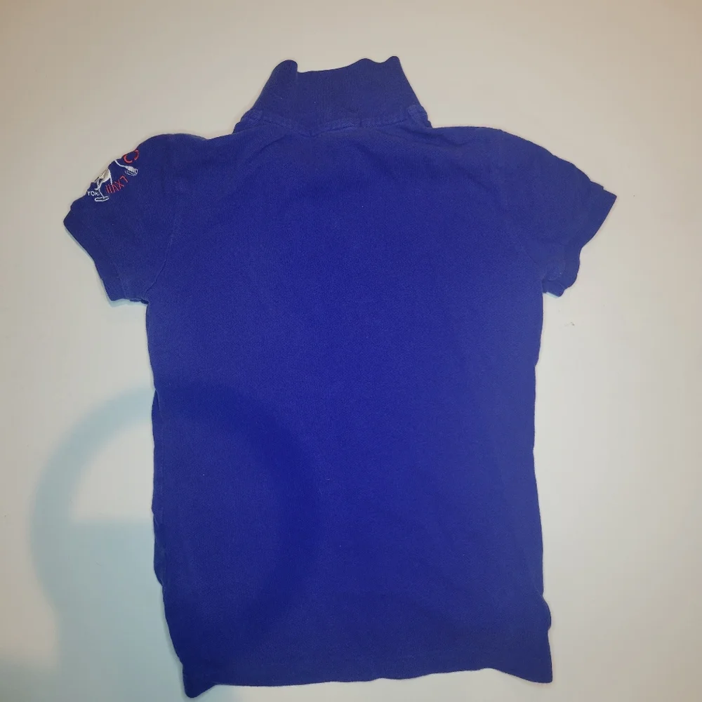 Polo ralph lauren cotton mesh polo shirt size S in kids - Picture 2 of 4